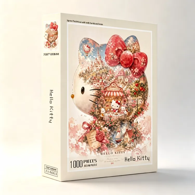【Hello Kitty】1000片成人版益智潮玩拼图70*50尺寸