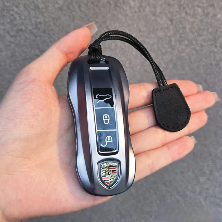 保时捷钥匙壳帕拉梅拉卡宴macan扣911专用扣包718车Taycan保护套