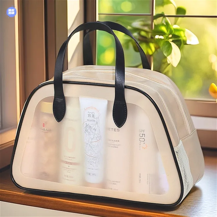 洗漱包女旅行便携式洗护用品收纳包干湿分离双层防水沙滩包大容量