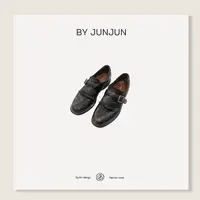ByJunjun【手工切尔西】流苏孟克重工手缝鞋履汉服