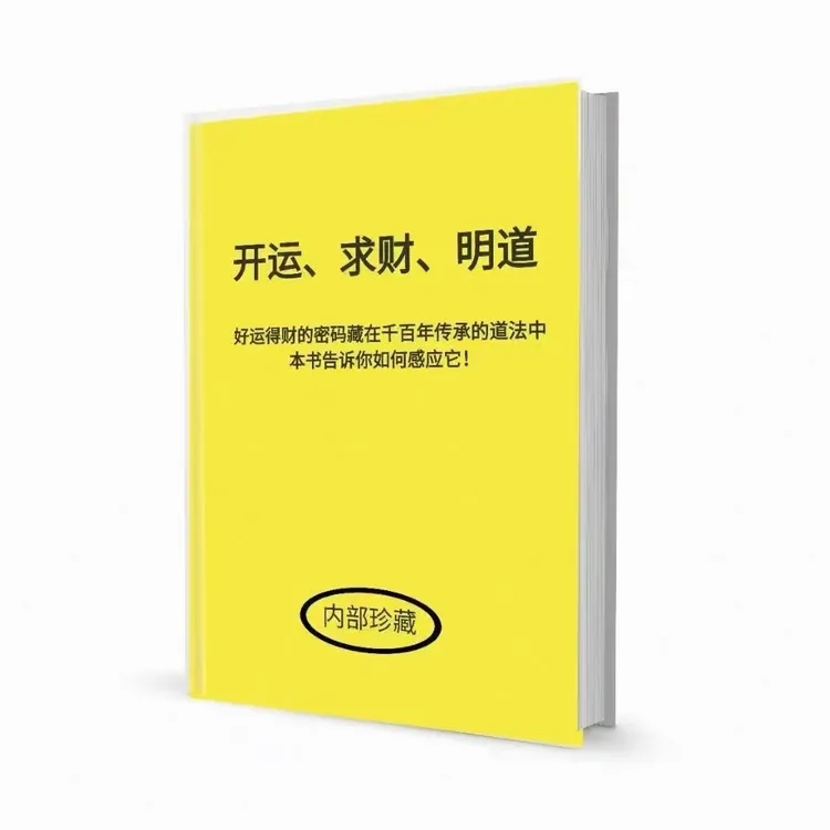 《开运、求财、明道》——在问命中，找到自己， 返本归元