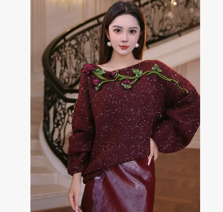 FNN【芙娜妮】2025新款休闲洋气衣服女穿搭气质女装上衣F2530274A