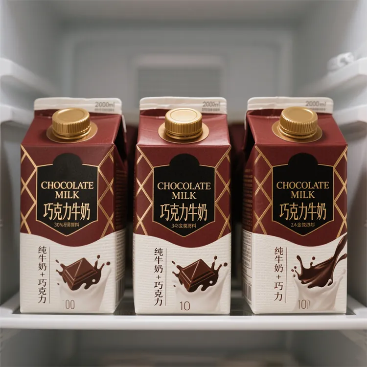 【到手2000ml装】纯正巧克力牛奶新鲜日期甜而不腻即饮早餐奶