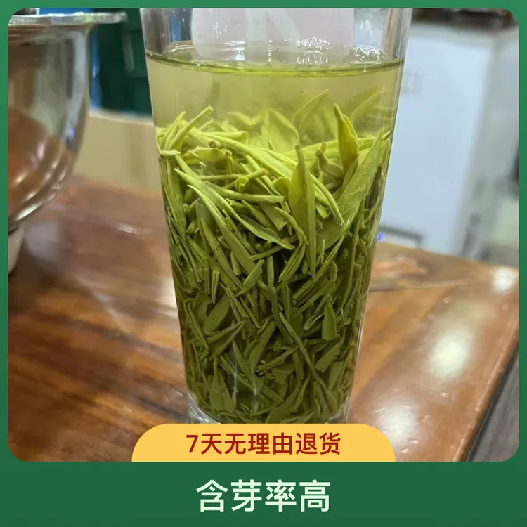 高山绿茶2025年雨前芽毛尖，含芽率高，栗香味浓