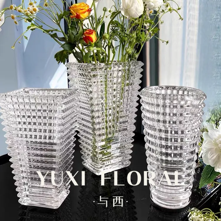 YUXI/与西创意花瓶高级感轻奢摆件ins风花瓶插花客厅