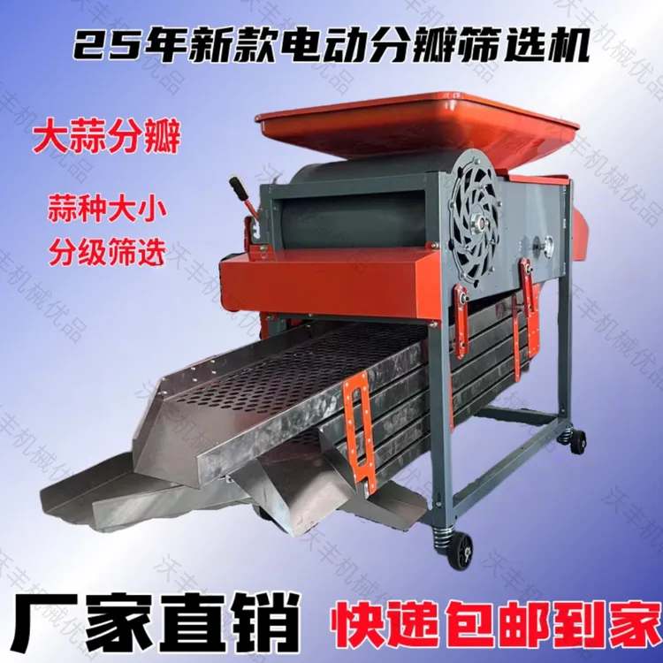 全自动家用两相电大蒜分瓣筛选一体机蒜种分离分选机不伤蒜