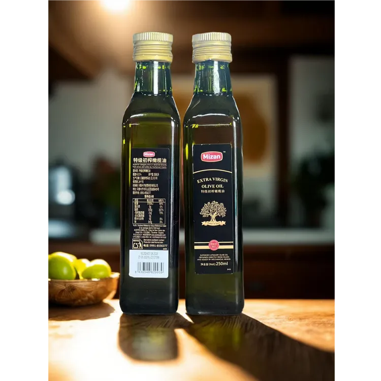 100%纯西班牙特级初榨无添加凉拌炒菜食用健康橄榄油250ml/1L