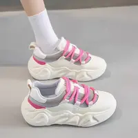 Z310-小白鞋女2025新款秋季爆款松糕底舒适休闲运动鞋高级感小众