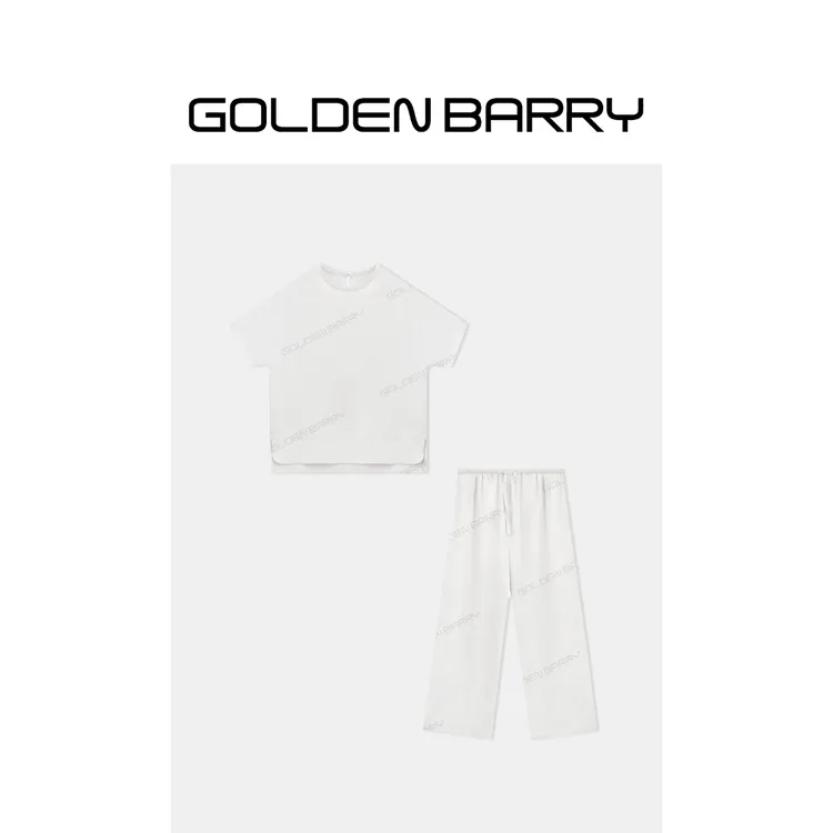 GOLDENBARRY凉感清漾醋酸上衣/醋酸长裤GB060701003/GB060708003