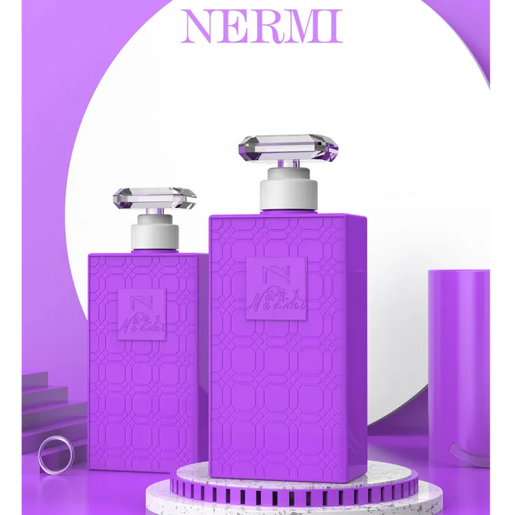 奈乐美粉邂逅身体乳沐浴露（紫色）（包装拆开无法退换）