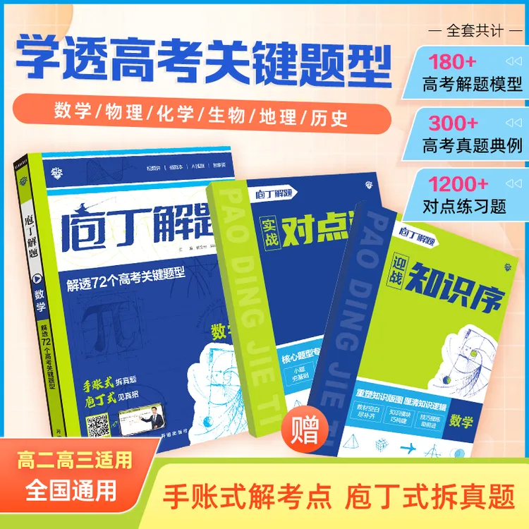 必刷题【高中高考庖丁解题】25新真题题型专练高分破解答题模板通用
