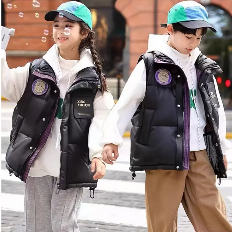 儿童保暖棉马甲LH1028