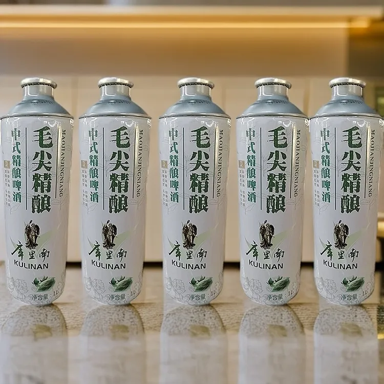 库里南【雪茄哥】毛尖中式精酿啤酒茶啤1L*6支原信阳毛尖啤酒