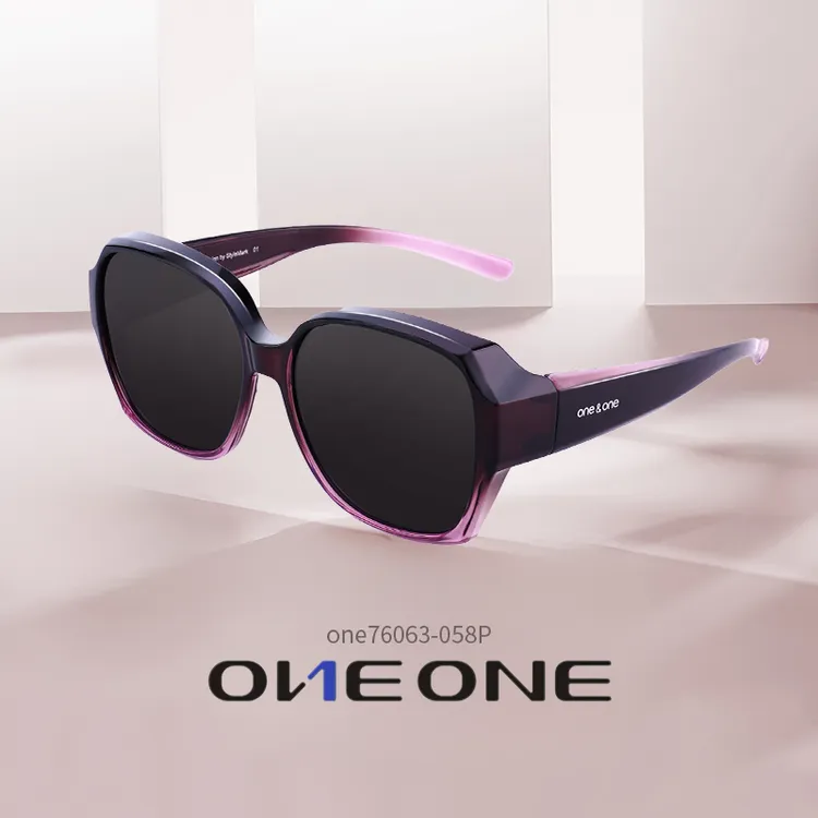 one&one近视专用套镜防紫外线偏光墨镜叠戴时尚近视眼墨镜套镜商品图