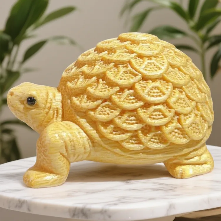 高货《金钱龟》下单送油刷子龙血金丝竹实心竹雕刻手把件文玩盘玩