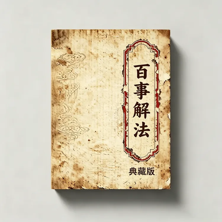 百事解法化解好书传统文化书籍图解典藏版