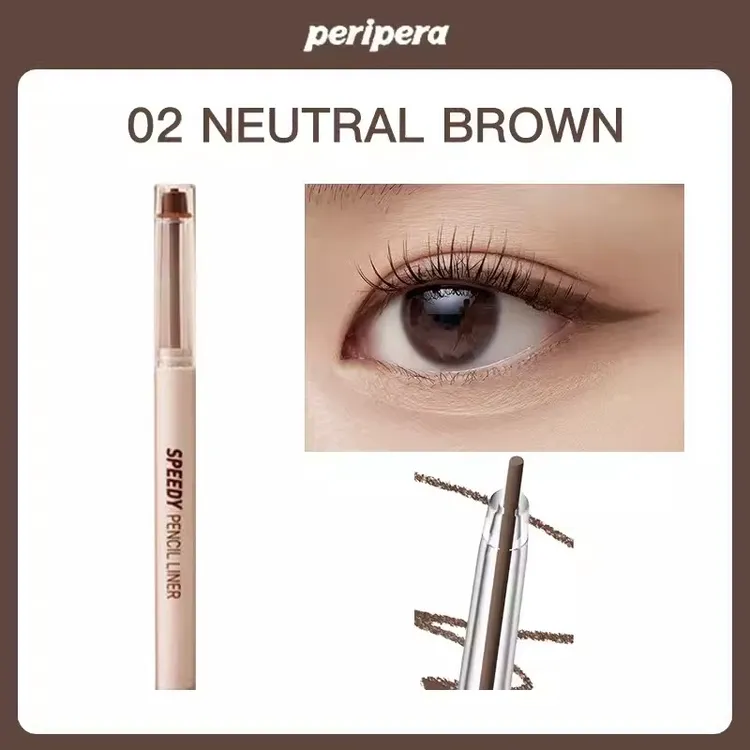 韩国Peripera菲丽菲拉眼线胶笔 丝滑度max！细款眼线胶笔眼睑下至