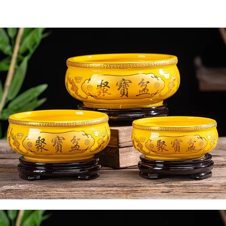 聚宝盆摆件店铺家庭工艺品