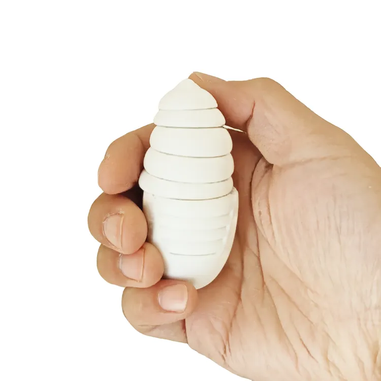 3D打印蚕蛹手把件解压把玩模型玩具仿真动物手办玩偶认知礼物昆虫