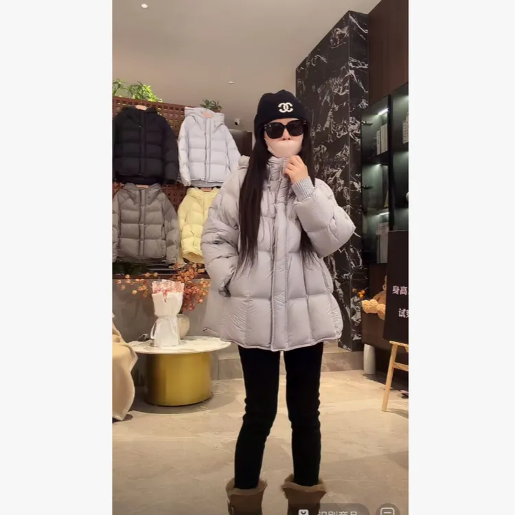 SUMU/宿慕冬季连帽加厚保暖羽绒服中长款羽绒服Z7A0197小雨女装