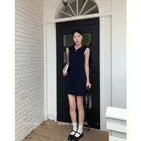 DH OFFICIAL 大花【古董甜心 Chane】法式香风娃娃学院风背心连衣裙