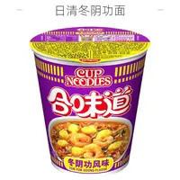 日清合味道杯面冬阴功风味74g/碗