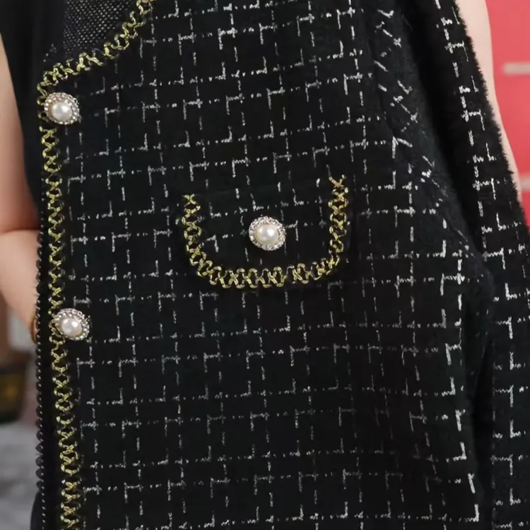 【外贸原单】2025秋冬季女装新款高贵时尚小香风网红洋气炸街女装