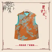 【楠艺】秋季新款新中式国风文艺气质返潮复古国潮文化女士马夹