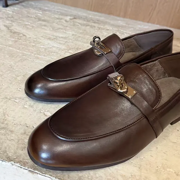 TANTAN 休闲时尚百搭秋冬小皮鞋单鞋4000