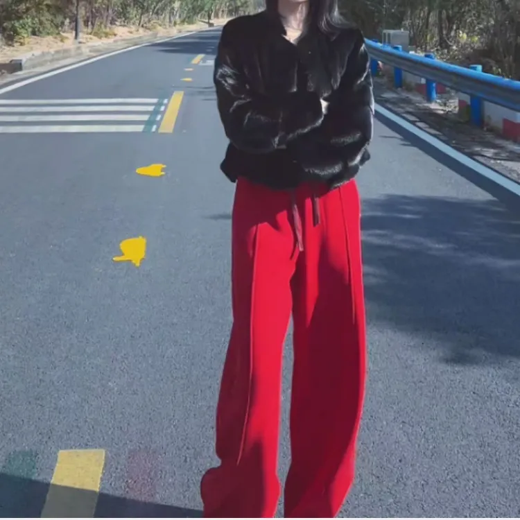 2025冬季新款潮流韩版爆款网红外套裤子惜YZN11