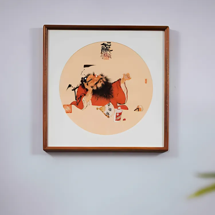 杜淮老师财神系列国潮平安喜乐诸事皆顺暖居吉祥玄关网红装饰钟馗