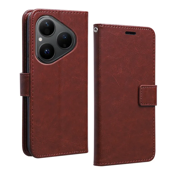 华为Pura80手机壳HED-AL00翻盖保护皮套5G防摔全包软硅胶男女新款