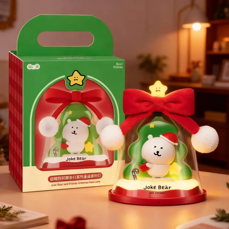 马克图布自嘲熊摆件灯礼盒语音唤醒创意实用氛围灯送女生生日礼物商品图