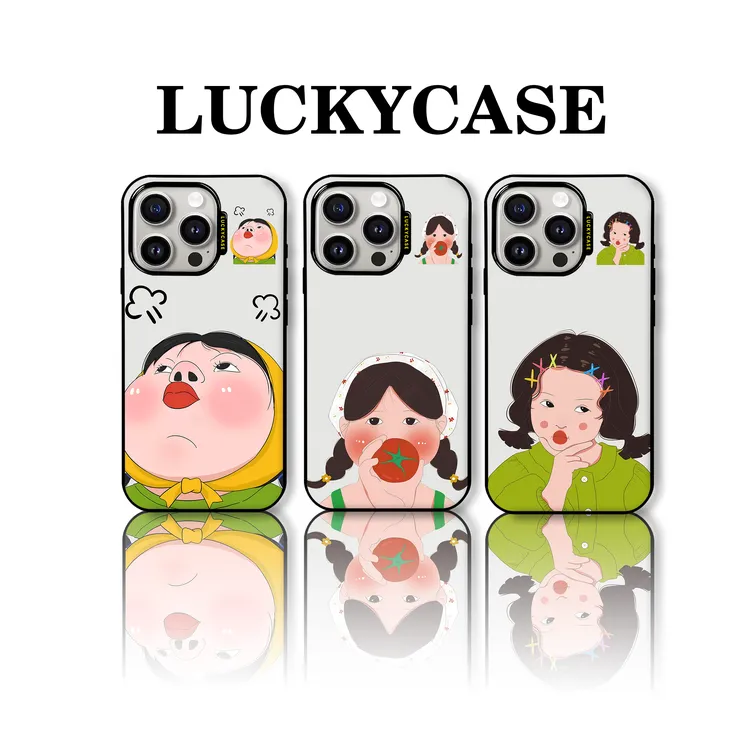 Lucky Case 原创〖小女孩系列〗适用苹果iPhone13-16Promax个性防摔