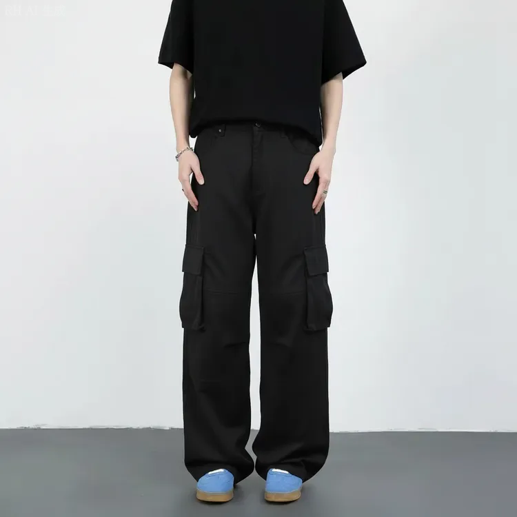 HELIPORT多口袋拉链运动冲锋裤可调节腰带防风防水耐磨休闲裤