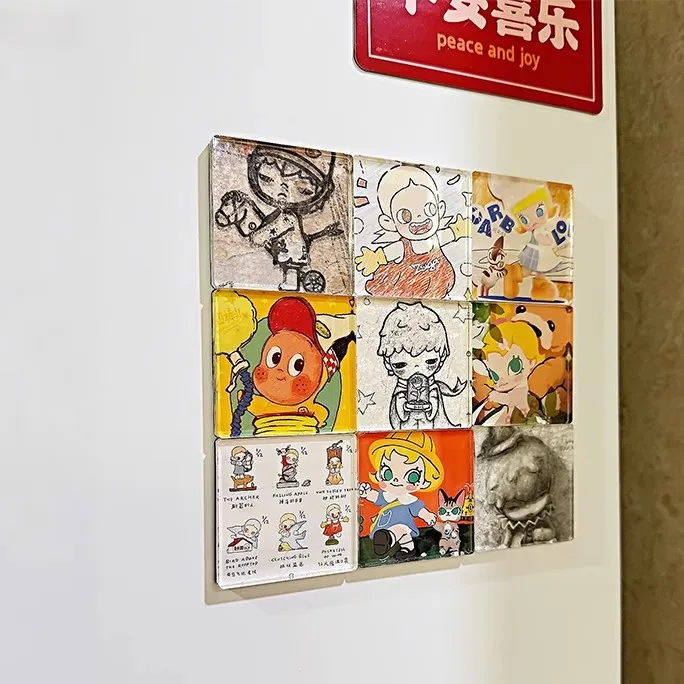 【盲盒爆改冰箱贴】 手工创意DIY盲盒冰箱贴磁贴材料包自制手工装饰