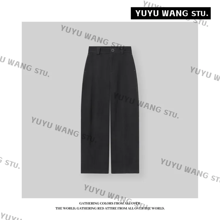 YUYU WANG【墨色】裤子RB2SDRZ3137