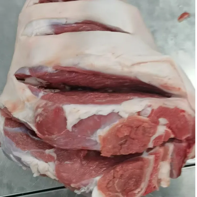 [发顺丰]崇明白山羊带皮带骨鲜切生羊腿3斤鲜品现发绿色食品