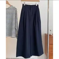 【现货+运费险】早秋宽松百搭显瘦垂感外穿韩版高腰阔腿休闲裤薄款