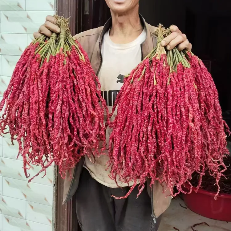 贵州特产 大方二荆条 皱皮椒 鸡爪辣 微辣不辣特香干辣椒干货