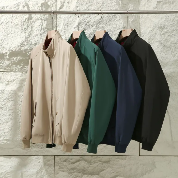 冬季男士立领拉链款设计感休闲时尚百搭宽松棉服外套36165