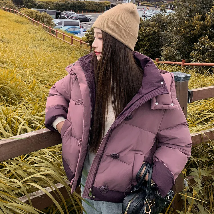 0222【好品质】冬季新款棉衣女短款2025韩版时尚百搭棉服棉袄外套