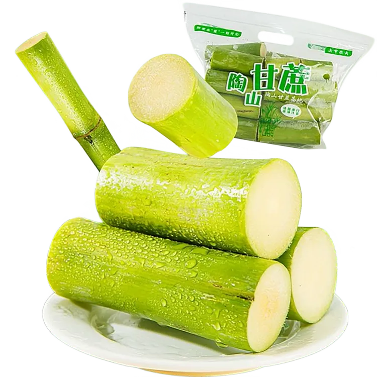 白玉甘蔗陶山甘蔗青皮果蔗3斤5斤现砍现发新鲜水果独立包装顺丰商品图