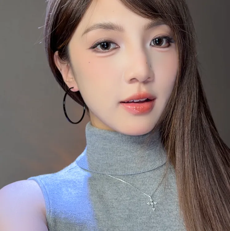 合金耳饰 高冷黑色耳圈酷酷的圆圈耳环夸张2025年新款潮小众耳钉