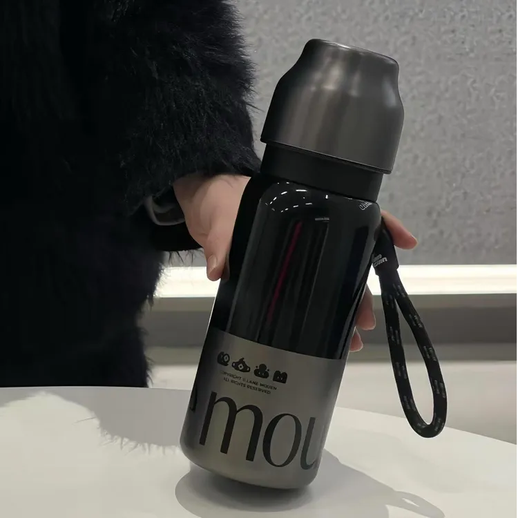 元气保温杯2025款大容量手提水杯316L不锈钢女高颜值便携户外水壶