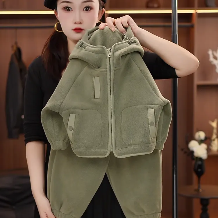 2025韩版新款秋季男女童双面绒休闲外套