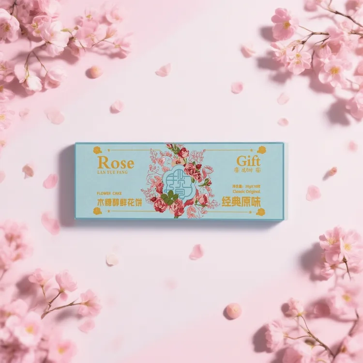 揽月坊云南特产木糖醇鲜花饼0蔗糖0防腐头水花玫瑰糕点