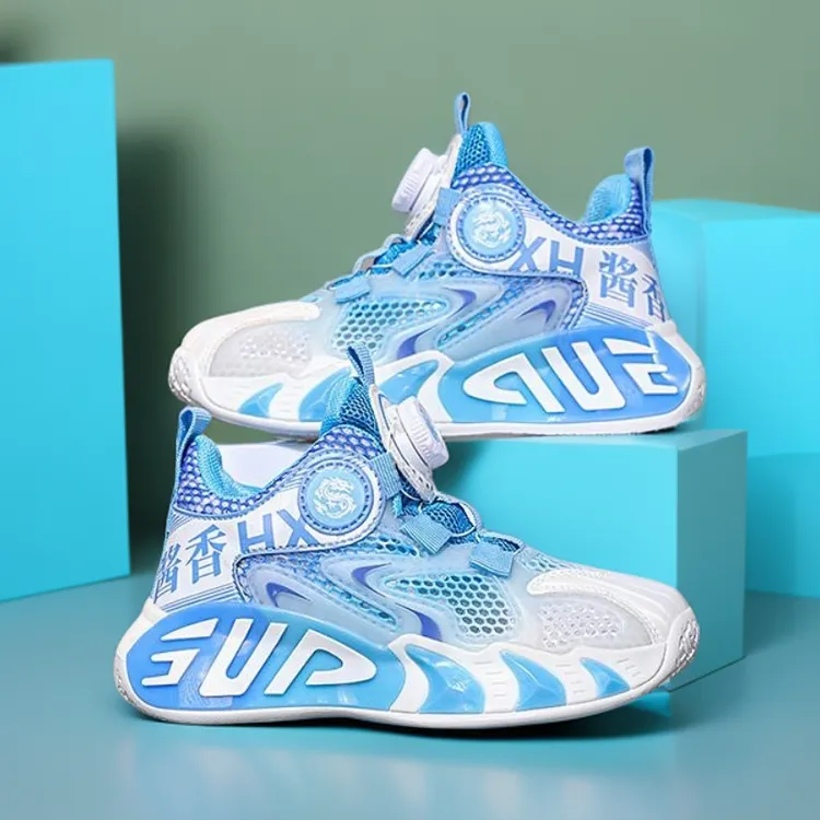男童专业篮球鞋官方儿童鞋2025夏季新款中大童官网单网跑步运动鞋