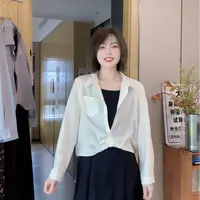 大H【云畔轻叙】时尚百搭防晒衬衫休闲风轻职风轻熟风通勤时尚上衣