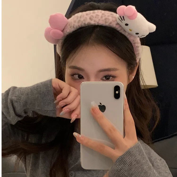 元气满满甜美ins风卡通小猫发箍甜心少女风可爱洗脸面膜发箍百搭